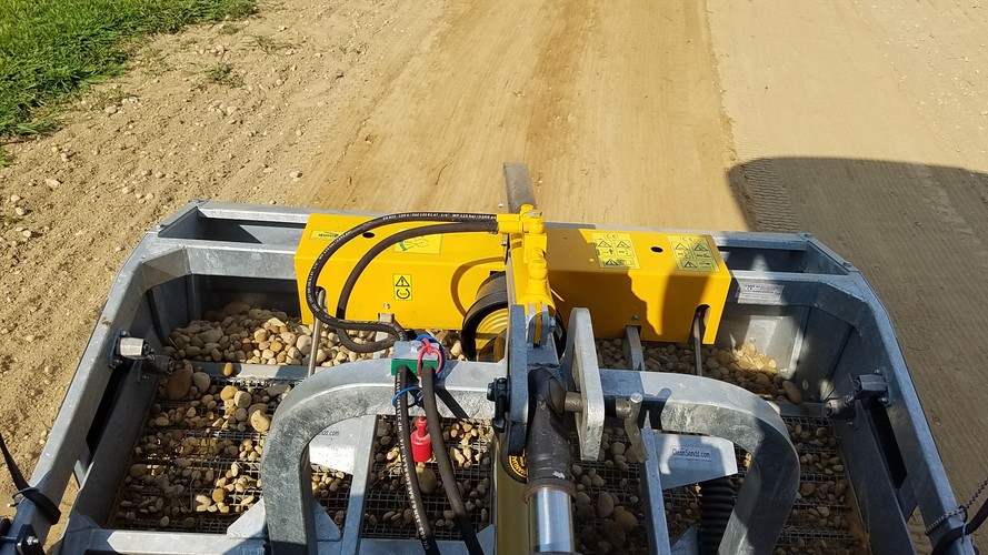 Horse Arena, Stone removal footing, horse footing arena