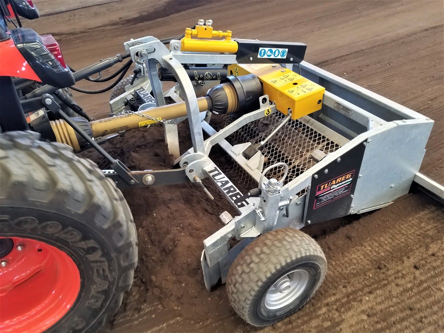 Arena Stone Removal, DeRocking Arena Footing